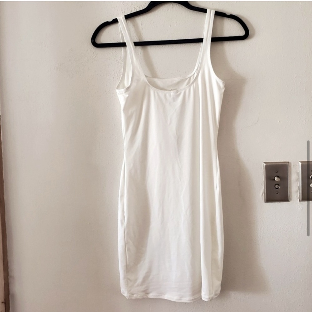 NWT SKIMS Swim Tank Dress – Marble White Size M‎ - Picture 4 of 4